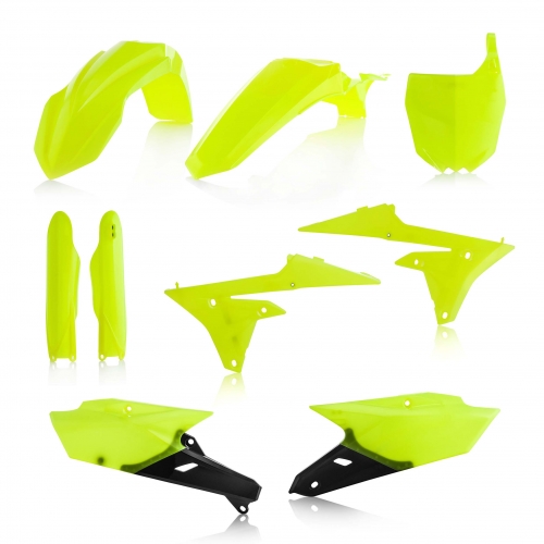 KIT PLÁSTICOS COMPLETO ACERBIS YAMAHA YZ-F 250 2018 AMARELO FLUO